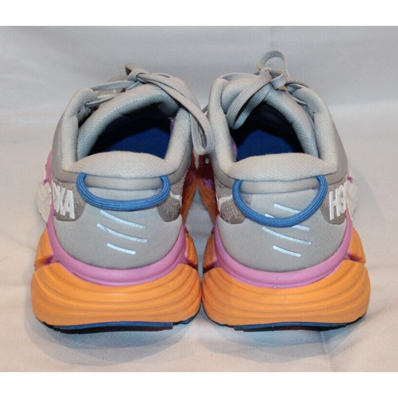 Hoka One One Women's GRAVIOTA 4‎ HMNC GRAY PINK ORANGE SZ 10 $175 - Picture 5 of 5